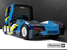 Load image into Gallery viewer, Bitty Design Iron 190mm 1/10 Euro Truck Body, Clear, BDTRK-190IRO